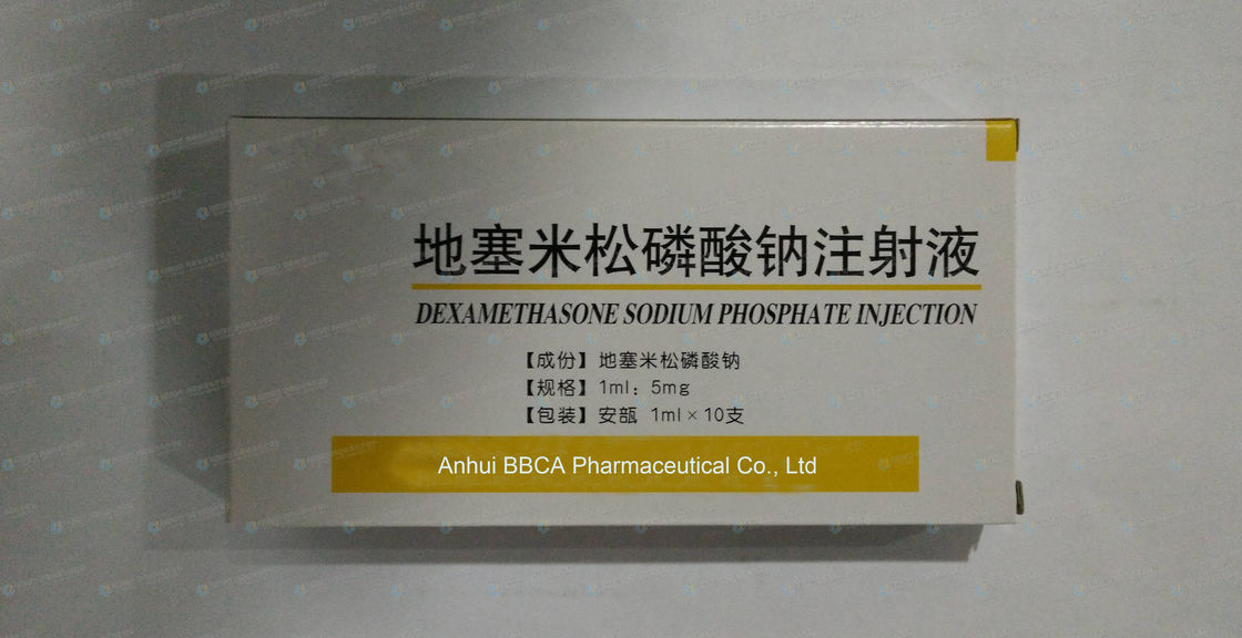 Ampoules Packing Dexamethasone Sodium Phosphate Injection Intravenous Drip